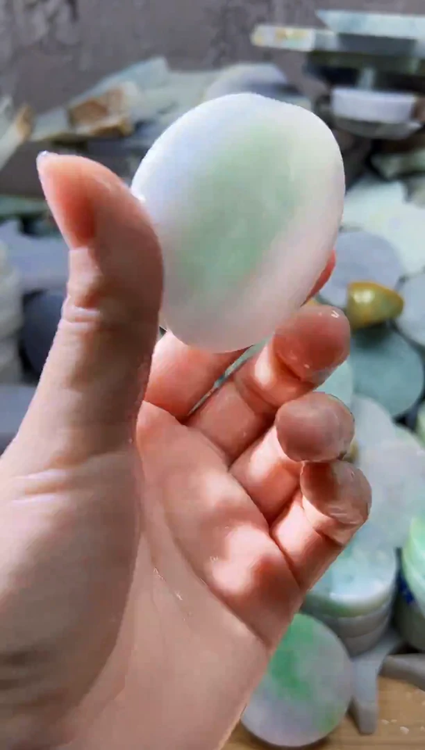 裸石翡翠天然翡翠A货余 南 617