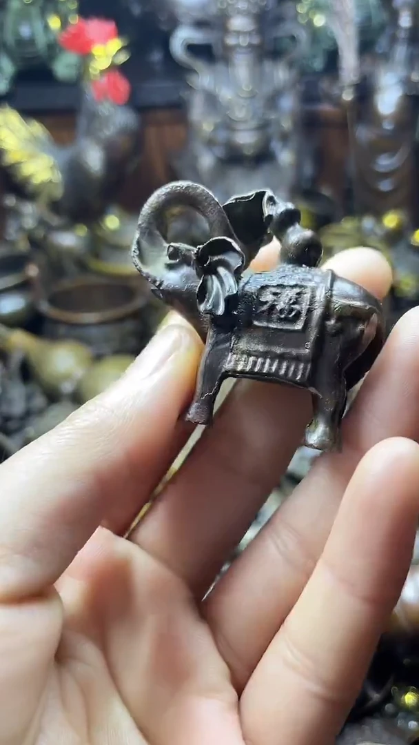 闪购链接，点击下单，有运费险，铜摆件