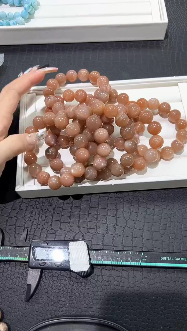 手串未镶嵌长石61e多样性发其一【1条】默认微瑕15mm