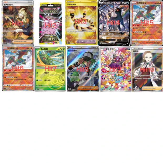 宝可梦PTCG简中日版10口小车组队