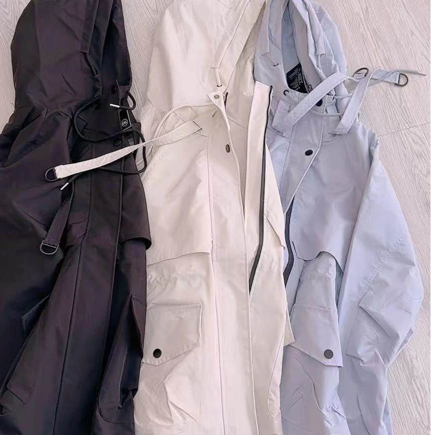 莲莲专属-6036欧货潮牌风衣外套