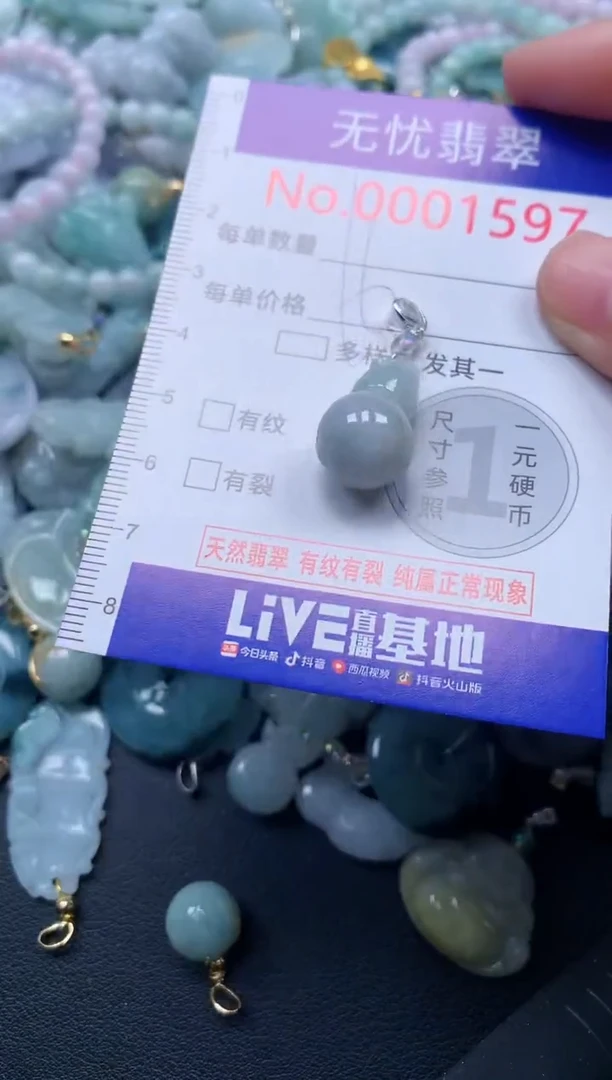 颈饰未镶嵌翡翠1597