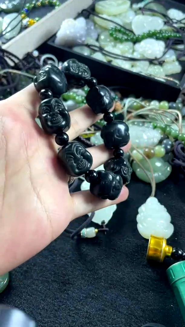 手串未镶嵌和田玉手串