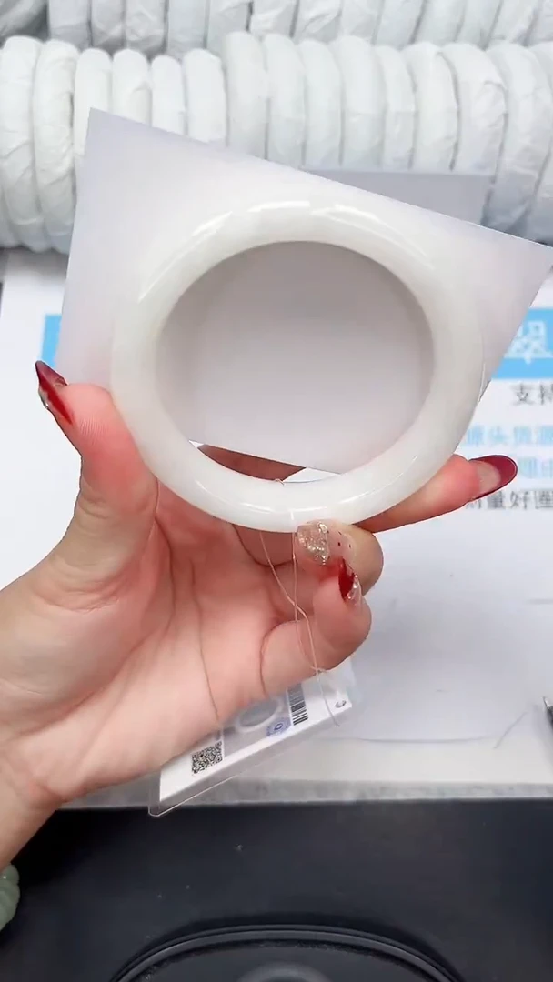 未镶嵌手镯和田玉186-55.3B