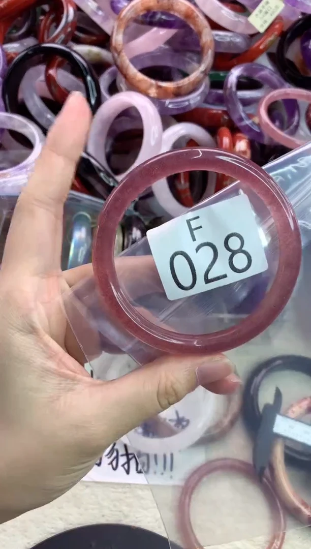 未镶嵌手镯水晶F028-60