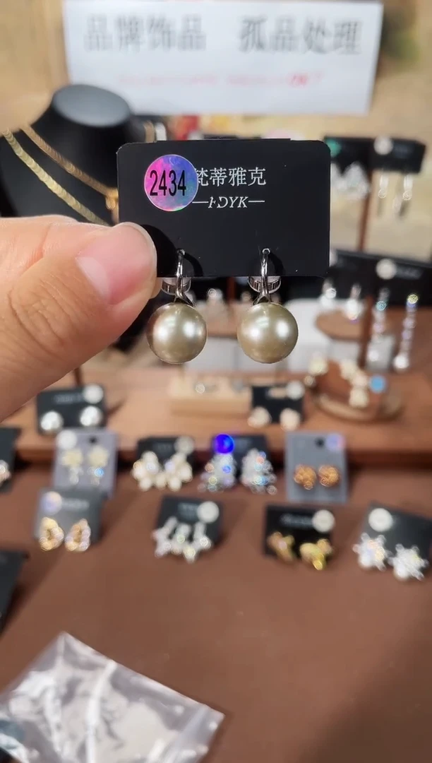 合金925银锆石梵2434