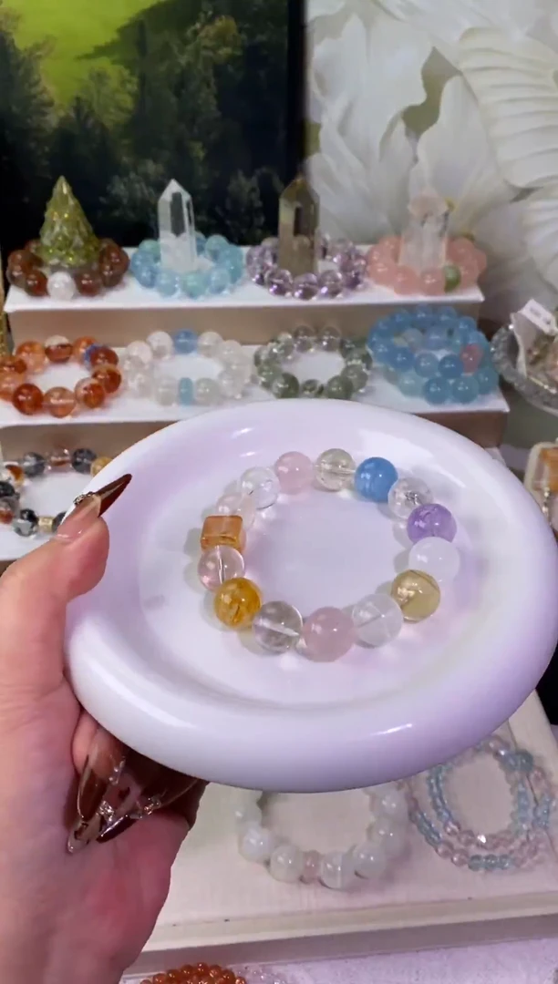 未镶嵌手串水晶多宝设计款03