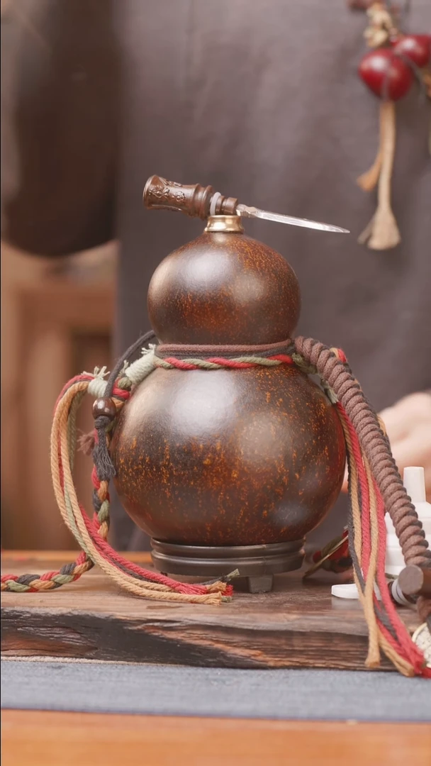 1935号链接精品大漆葫芦现货现发[一物一拍]