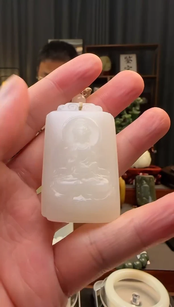 吊坠(不含链)未镶嵌和田玉挂件