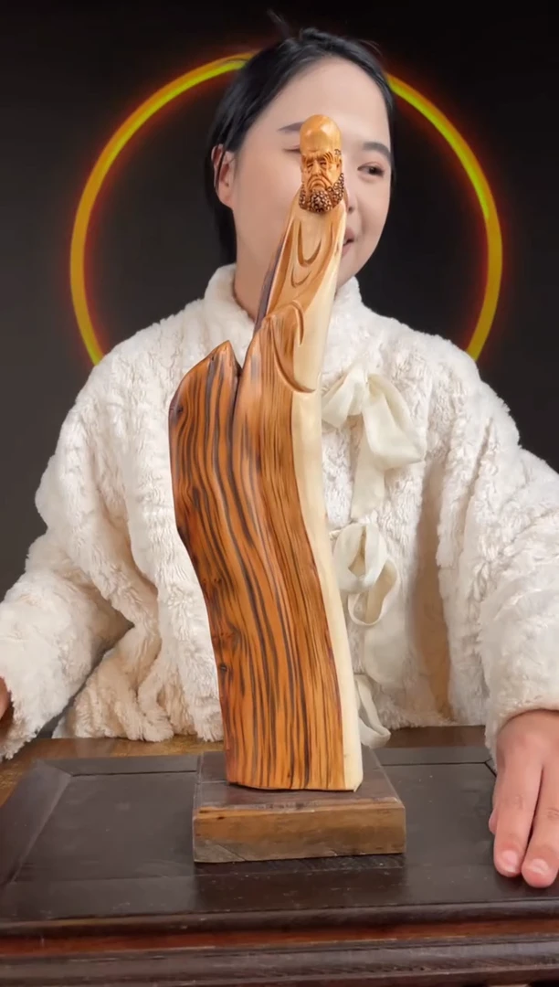 柏木（崖柏）手工摆件,先抢先得! 编号:226