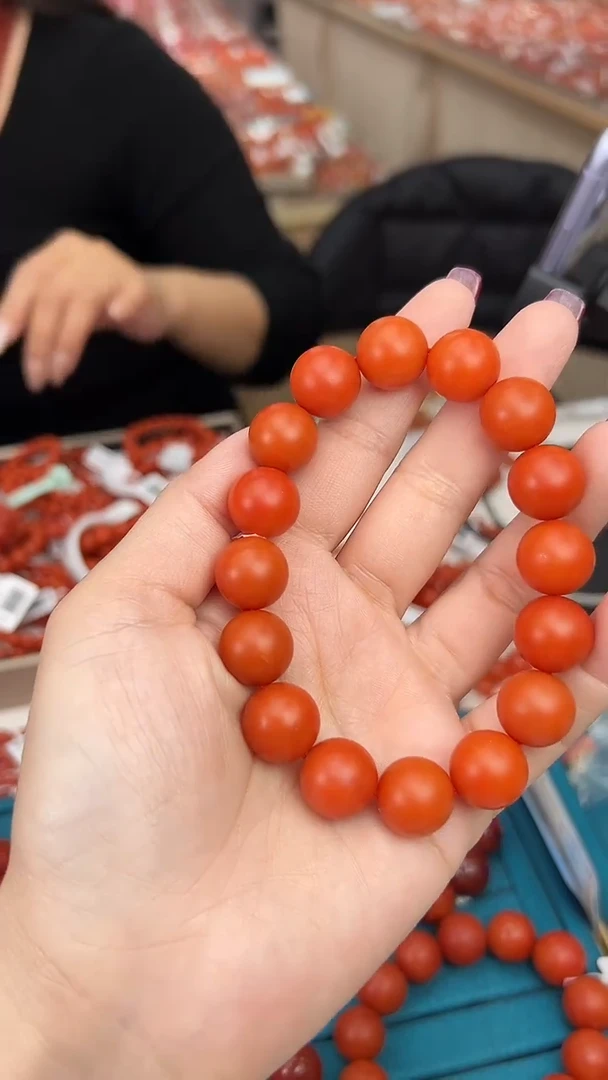 【闪购商品】南红玛瑙珠串未镶嵌多样发其一/14/ZM395D5866