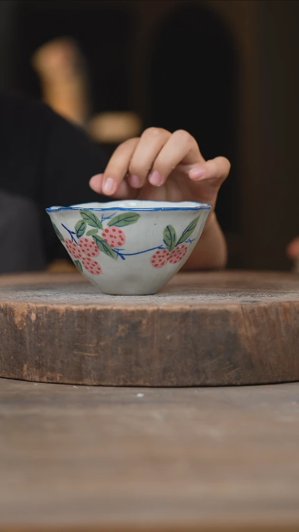 瓷片景德镇高温釉下彩（食品级）