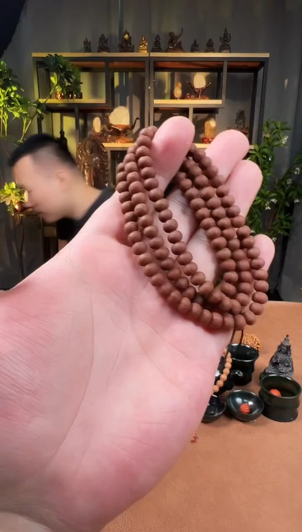 手串五线菩提饼**兽7+108铁六线