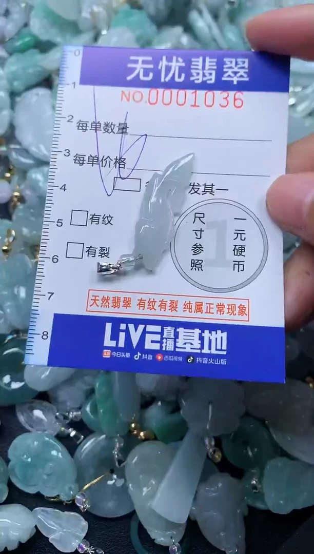 颈饰未镶嵌翡翠1036