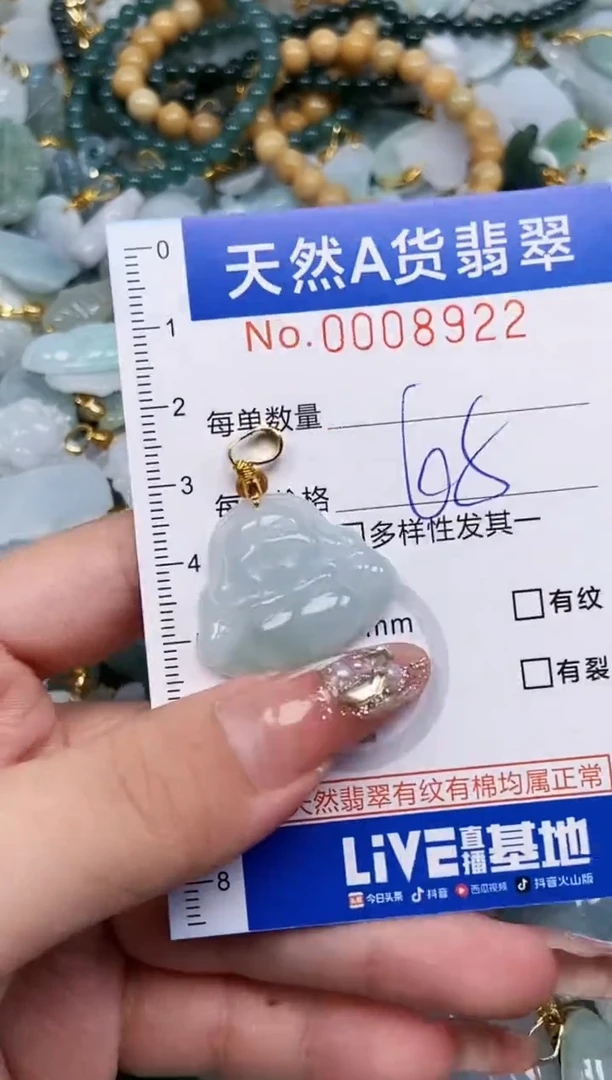 翡翠未镶嵌颈饰天然A货翡翠