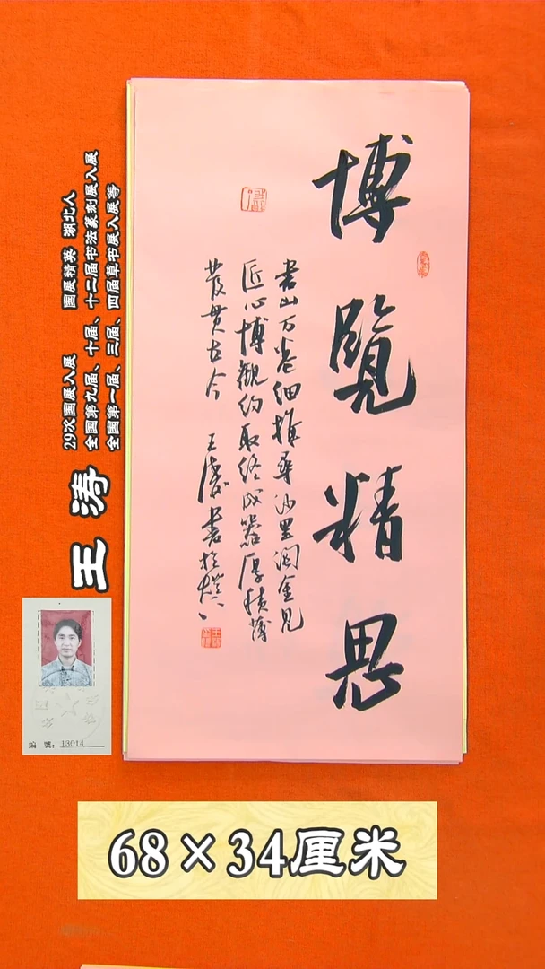 书法70R王涛书法作品