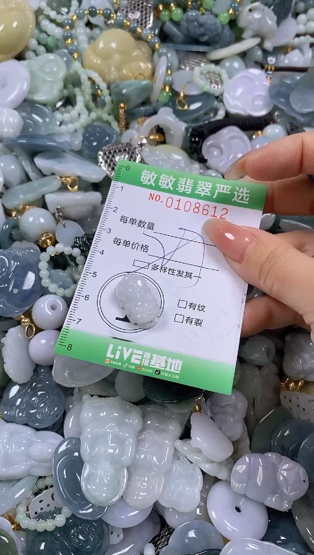 【闪购商品】翡翠颈饰未镶嵌闪购0108612多样性发其一