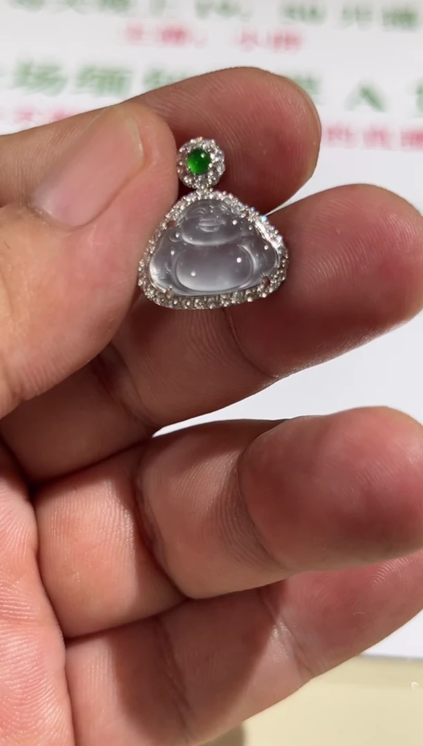 翡翠银S925镶嵌颈饰多人