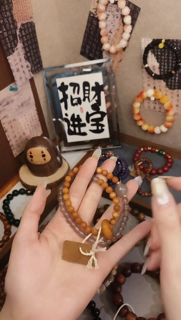 菩提根/象牙果手串双圈款