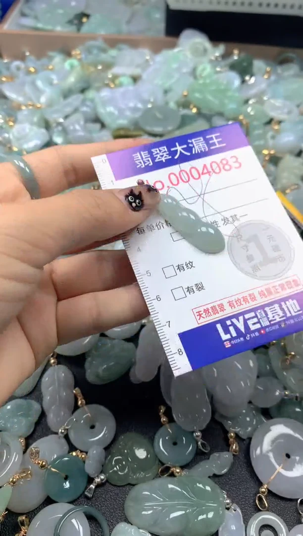 颈饰未镶嵌翡翠4083
