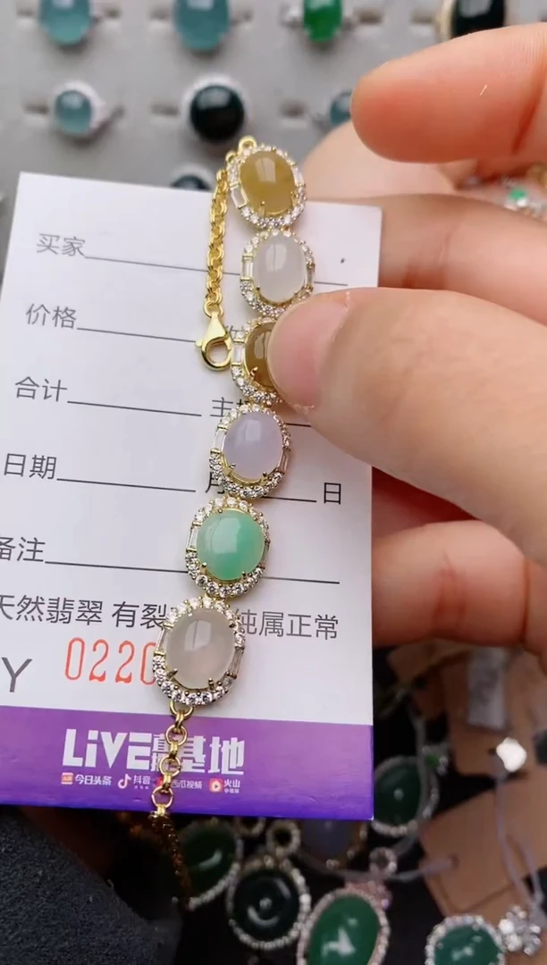 银S925镶嵌戒指翡翠惠***灵.0665
