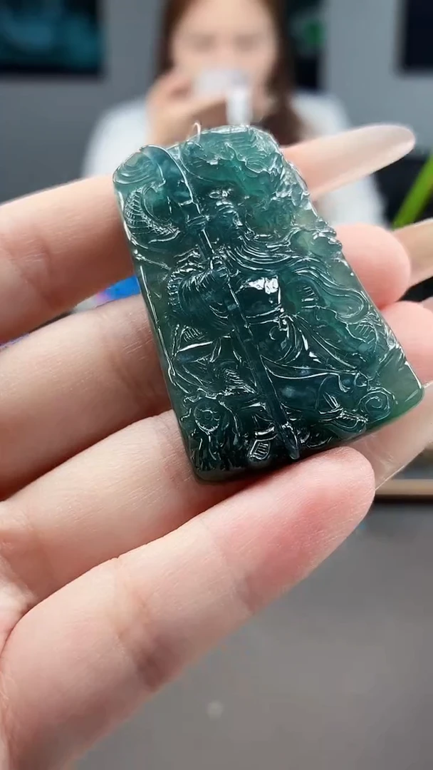 翡翠未镶嵌颈饰DLZ25081821