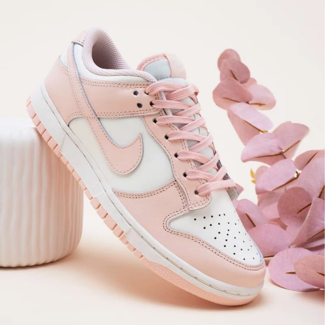 【耐克/商场同款新品】NIKE女子樱花粉dunk低帮休闲板鞋DD1503-102