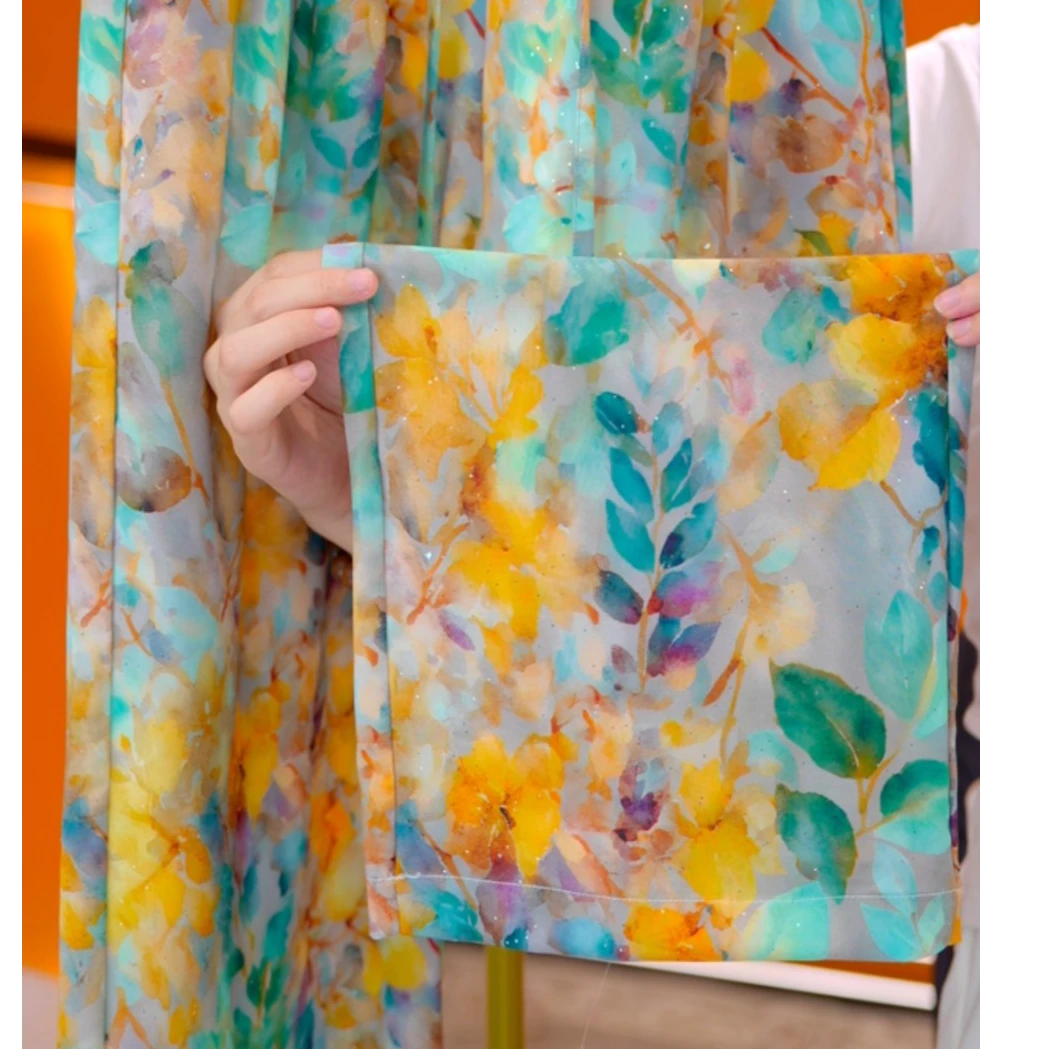 【轻奢高定】夏季重工烫钻阔腿直筒裤气质休闲印花女士百搭时尚11