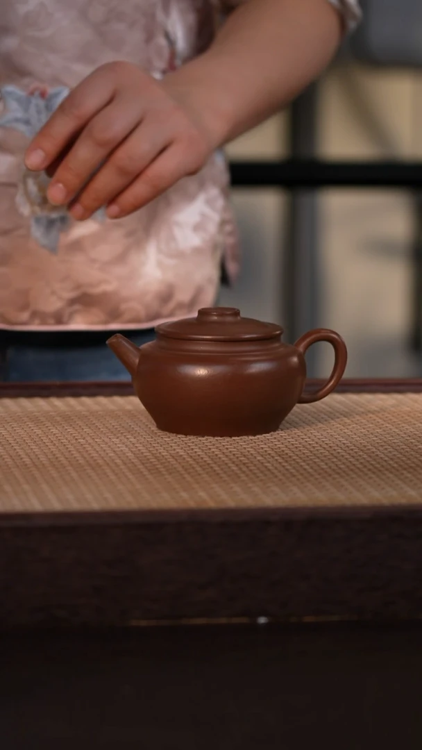 茶壶紫砂紫泥 220cc