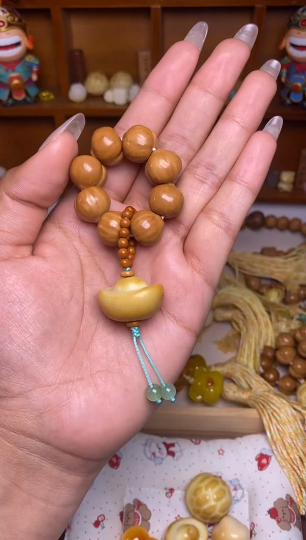 手串猴头核桃全品屁桃手捻＋元宝提溜