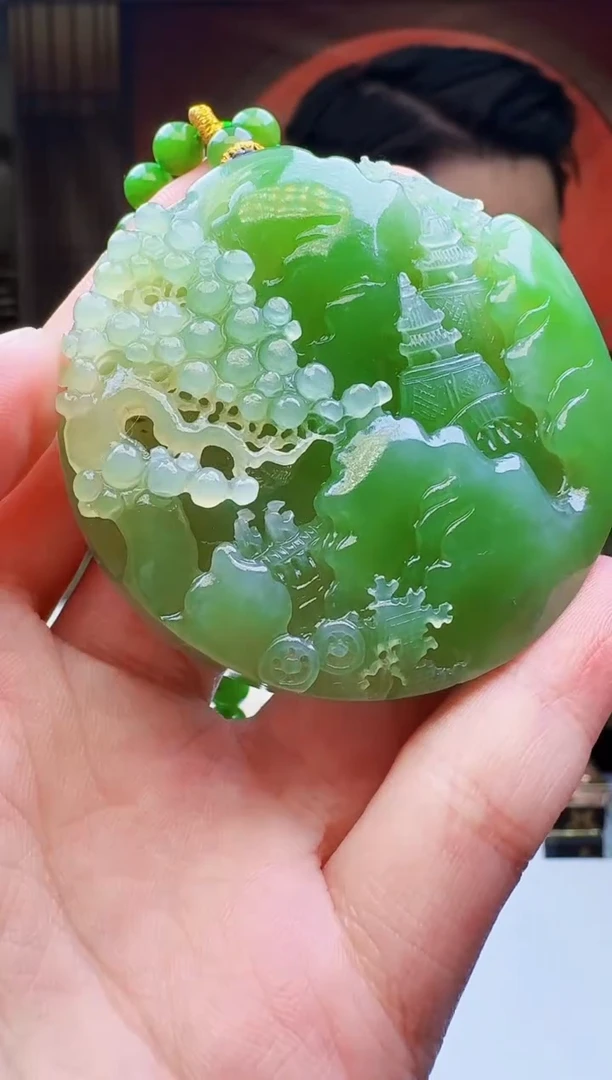 定制和田玉玉雕臻品馆天然和田玉（拍一发一）
