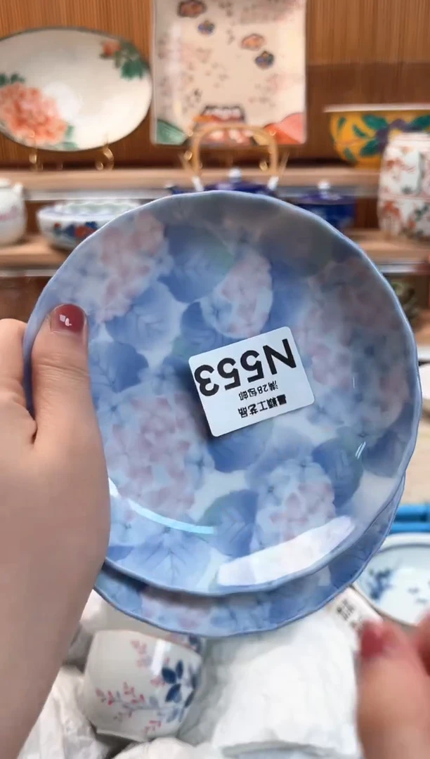 瓷片青****3553N盘子 杯子 碗