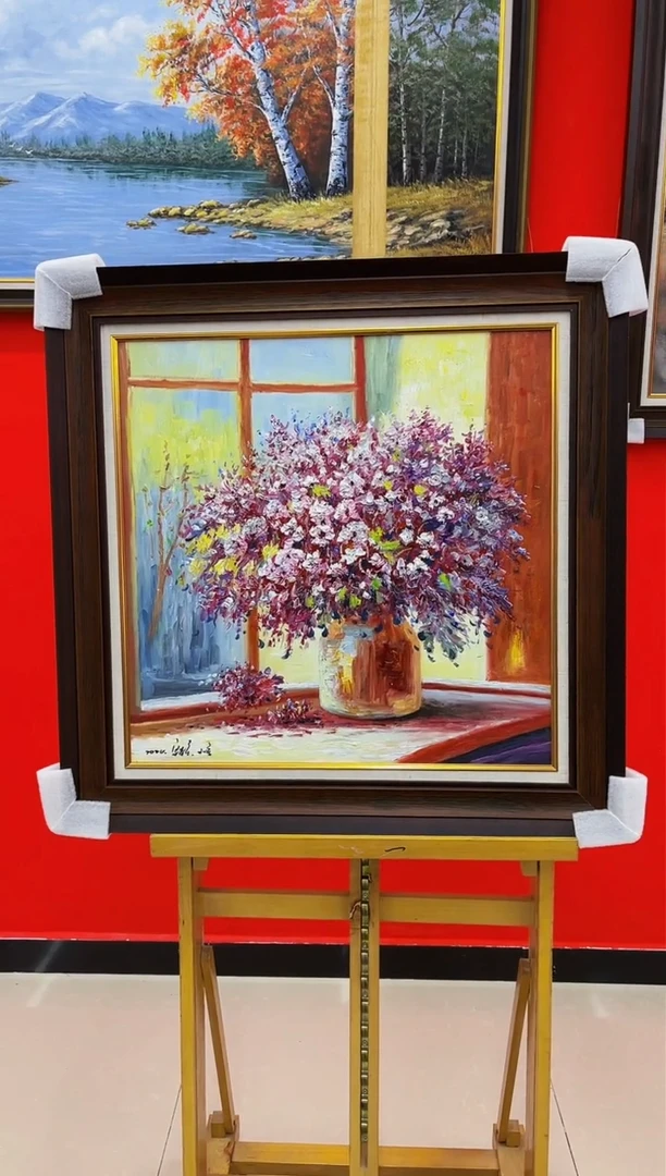 【闪购商品】绘画20梁静-油画-绘画-3.3平尺