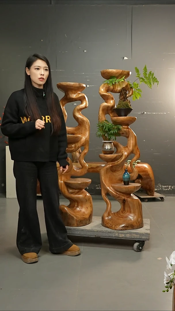 香樟木东****具两个整体花架