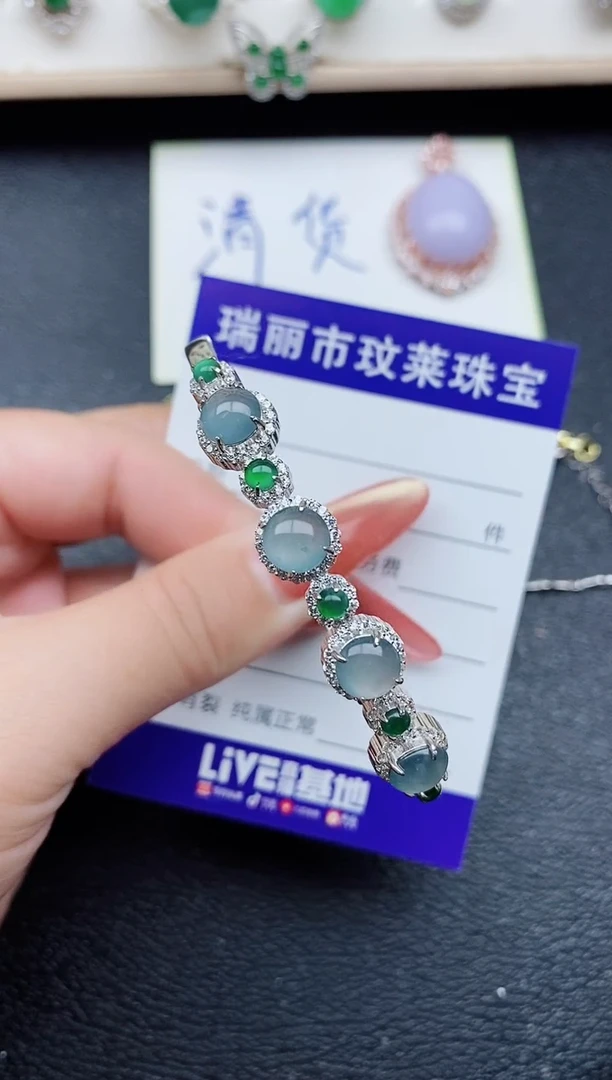 【闪购商品】翡翠戒指银S925镶嵌11111