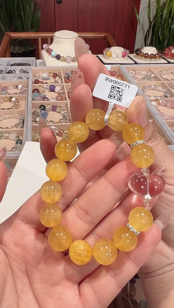 未镶嵌手串萤石手串