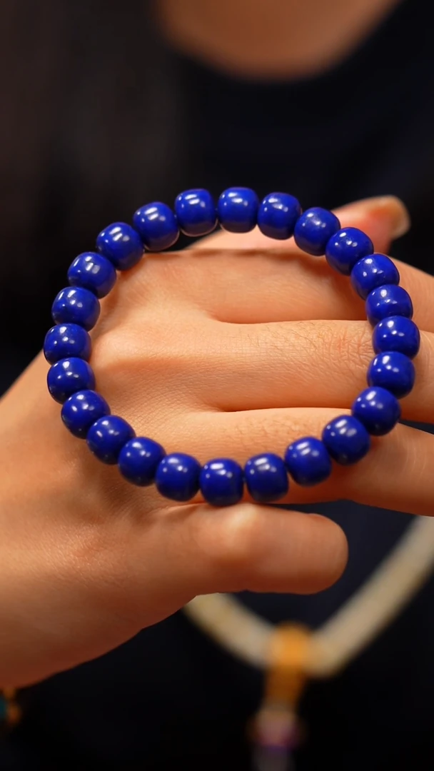 未镶嵌青金石手串J***～见山文玩珠宝回血