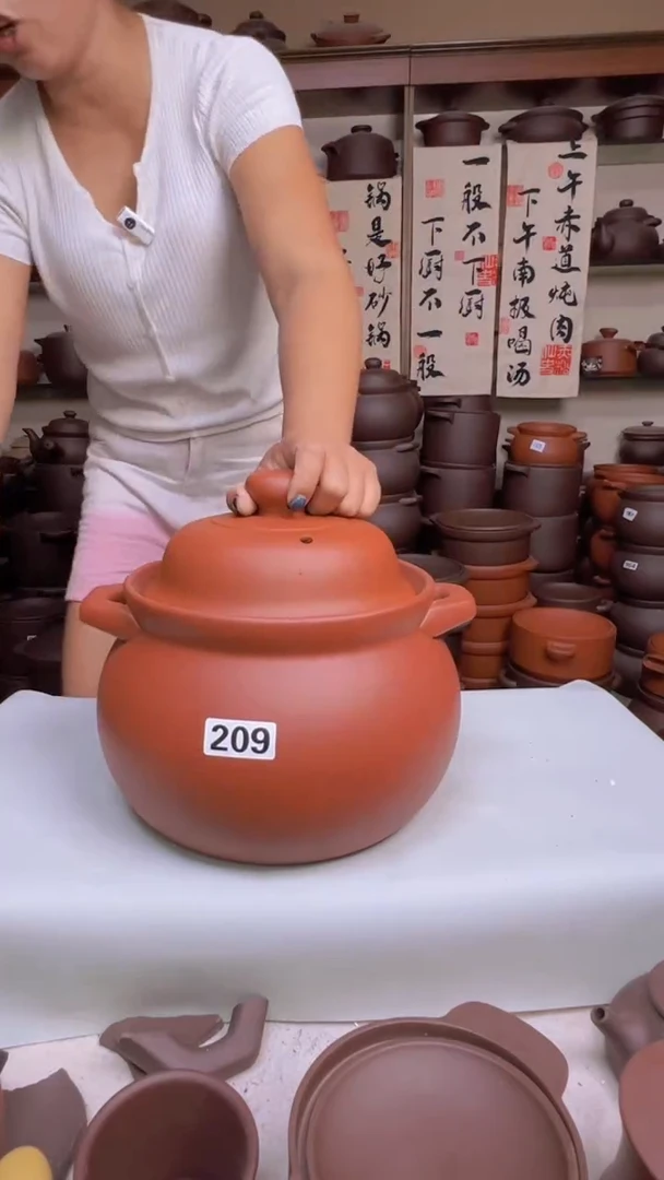 宜兴紫砂5升大肚煲209