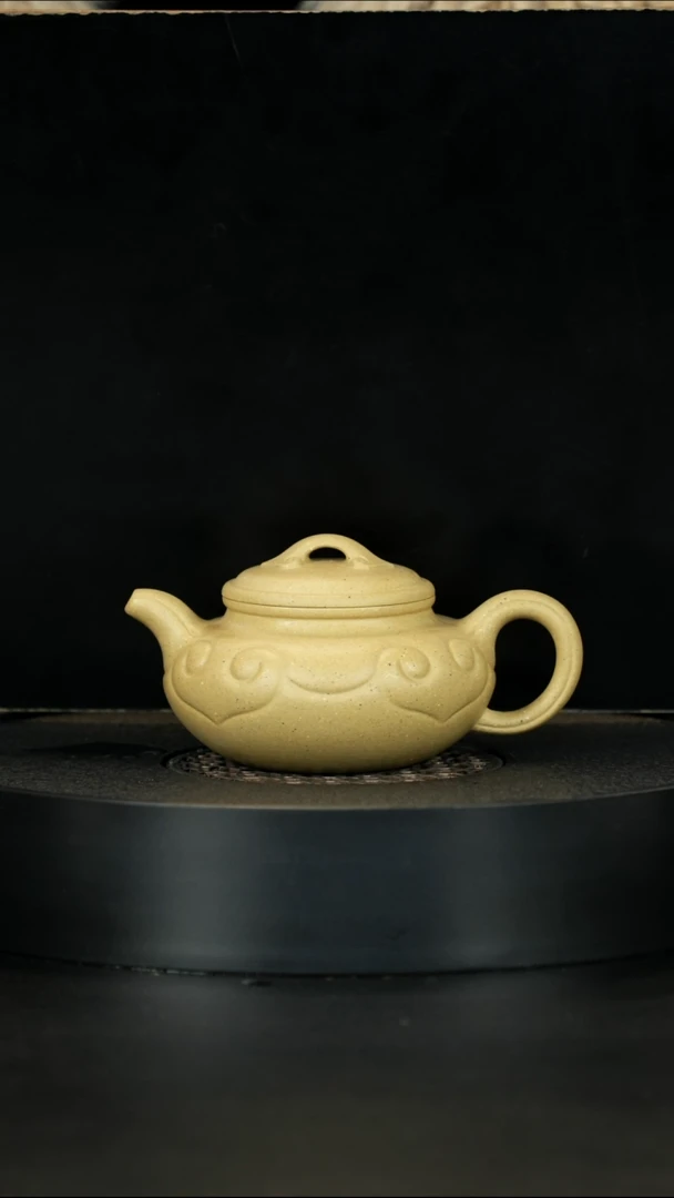 【闪购商品】紫砂茶壶精挑大水潭梨皮仿古如意225cc