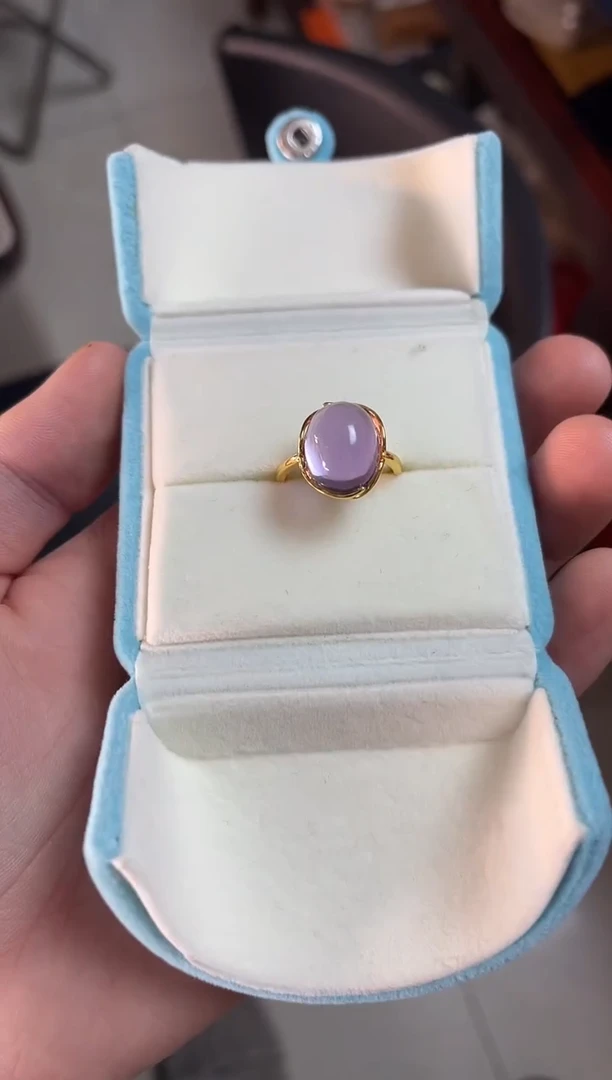 【闪购商品】水晶戒指未镶嵌紫水晶戒指