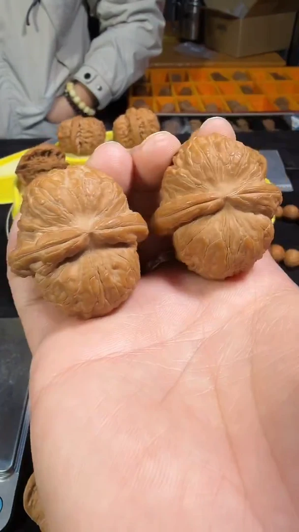 吊坠文玩核桃44尺全品元宝