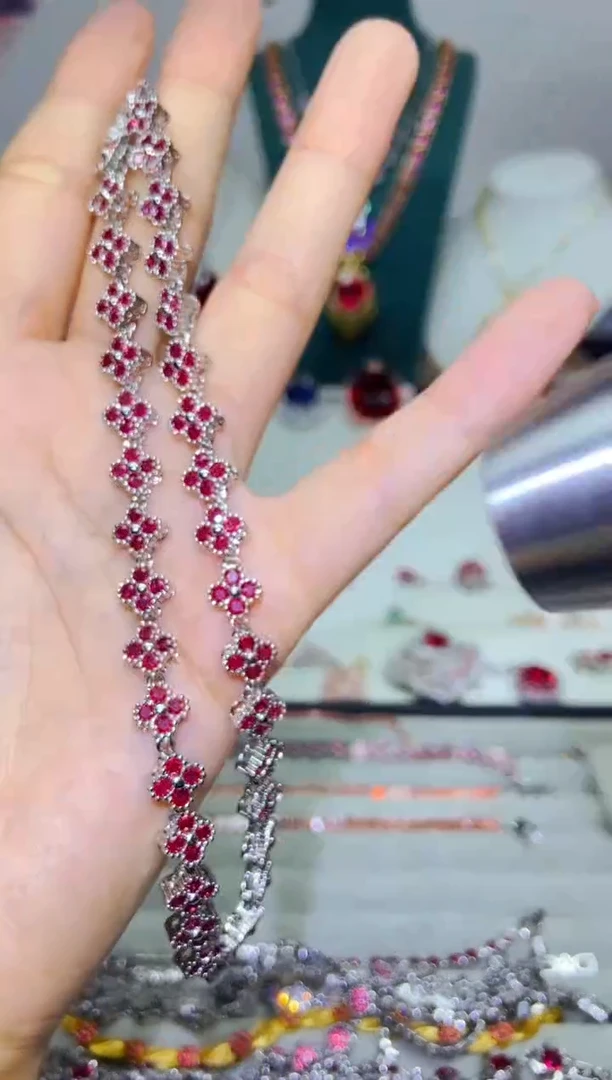 银S925镶嵌戒指烟晶1