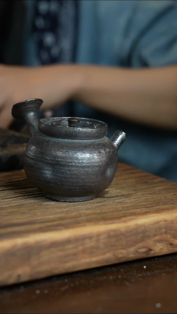 浪鬼柴烧鬼小柴系列壶