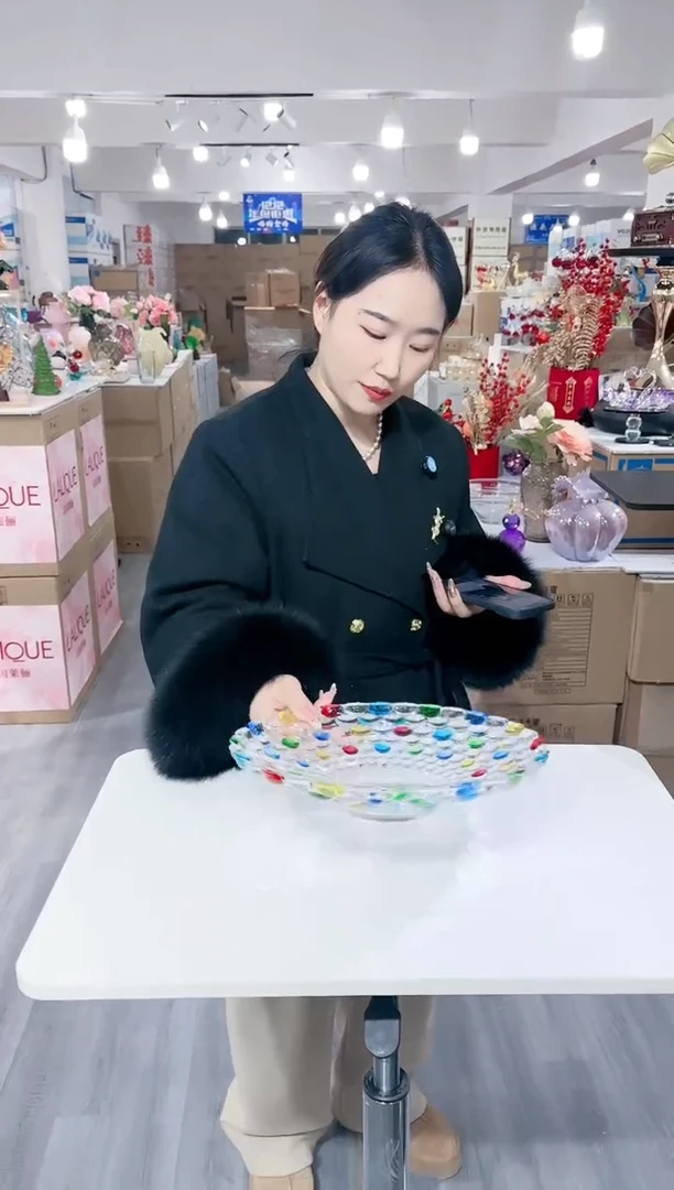 【闪购商品】琉璃静姐花器K-品21