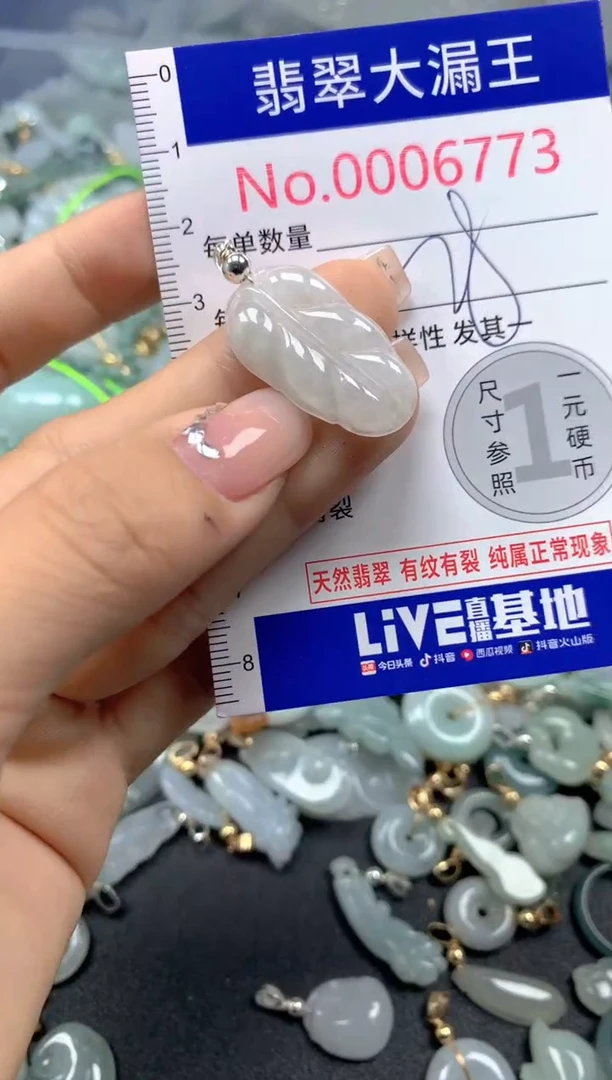颈饰未镶嵌翡翠6773