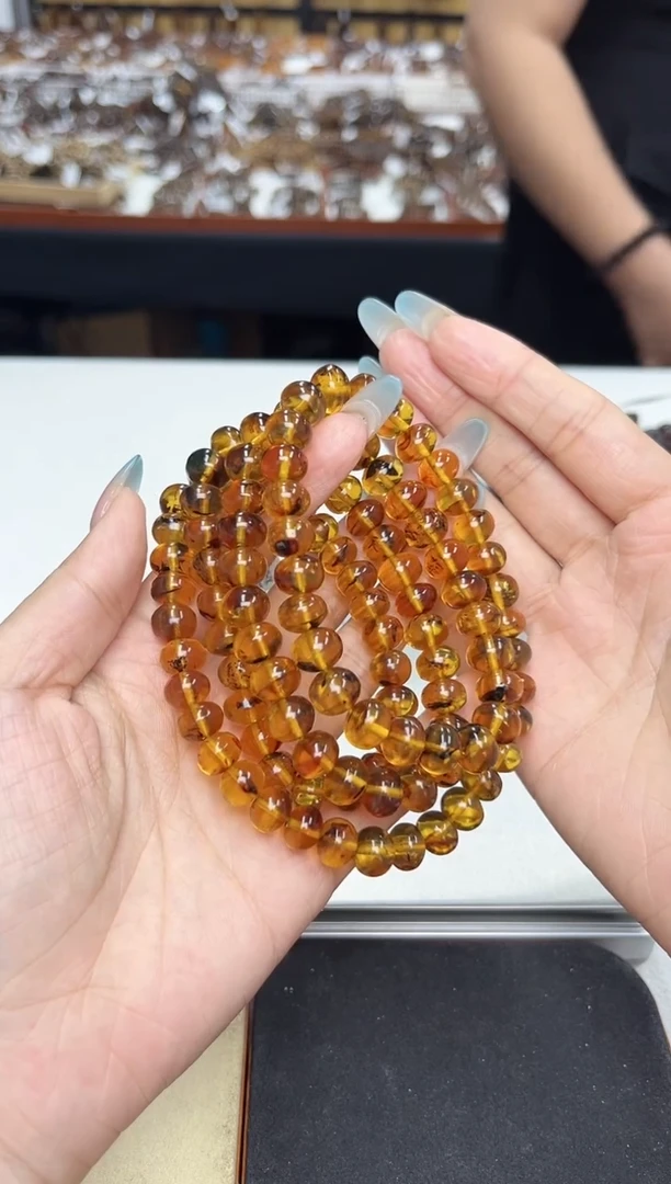 未镶嵌琥珀裸石抚顺琥珀9多样性发货