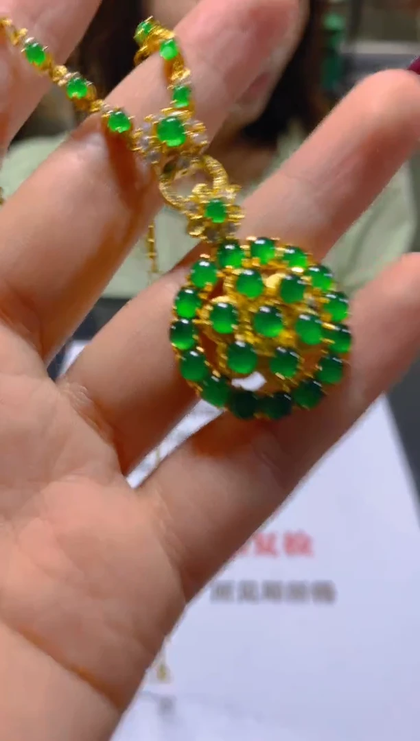 颈饰未镶嵌翡翠多样性发一