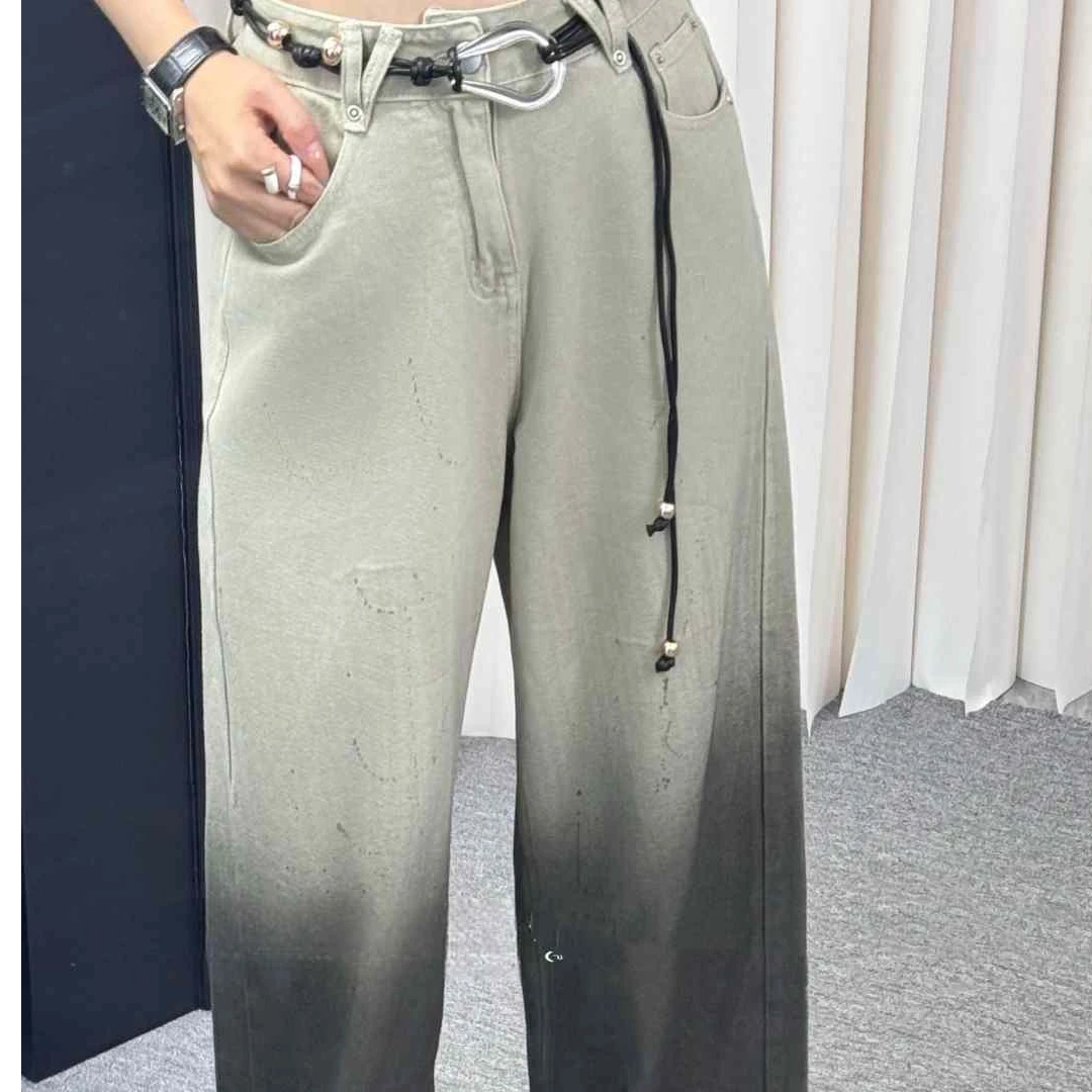 【c176】女牛仔长裤通勤