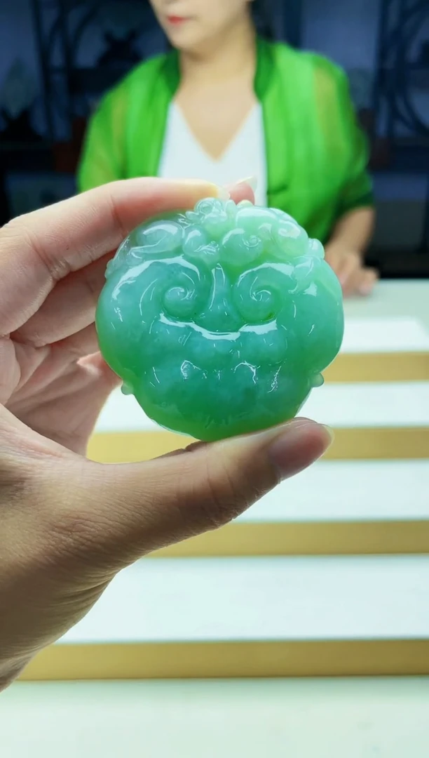 未镶嵌定制翡翠毛货09160239