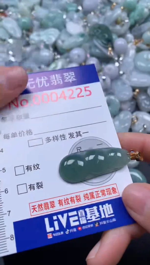 颈饰未镶嵌翡翠4225